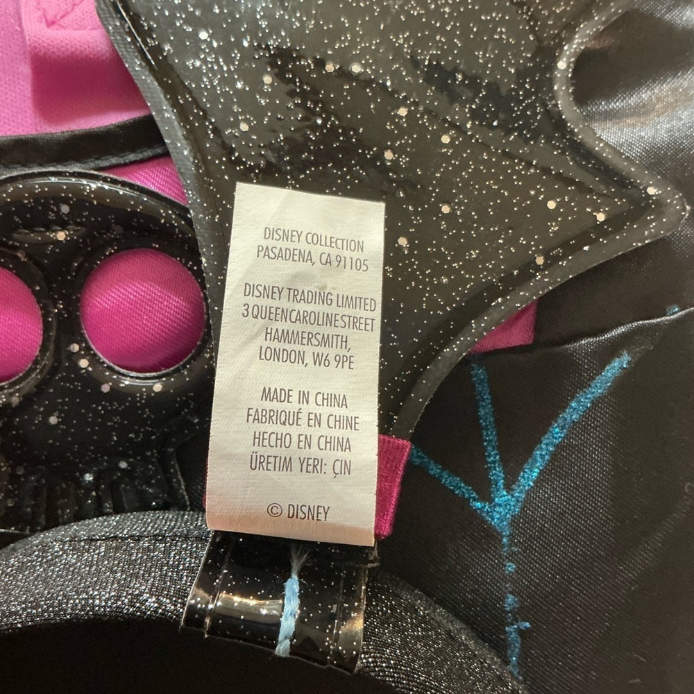 Disney Vanpirina Pink and Black with Bat Wings Sz 2 - Picture 8 of 11